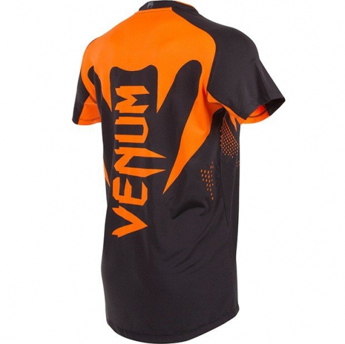 Футболка Venum Hurricane X Fit T-shirt Orange фото